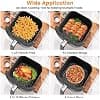 Air Fryer Pan for Instant Pot Vortex Plus 6 in 1 Air Fryer Oven 4 Liter 18.5 x 18.3 cm Air Fryer Replacement Parts Food Grade Air Fryer - Image 8