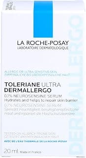 La Roche-Posay, Toleriane, Sérum Visage, Hydratant et Apaisant, Adapté aux Peaux Sensibles et Allergiques, Hydratation 48 H, Sans Parfum et Sans Alcool, 20 ml