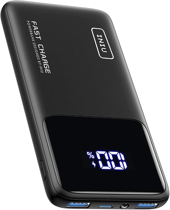 INIU External Battery, 22.5W 10000mAh Power Bank, Portable Battery USB C Input & Output PD3.0 QC4.0 Quick Charge Powerbank Compatible with iPhone 16 15 14 13 12 Pro Max Plus Samsung iPad Pro etc - Image 1