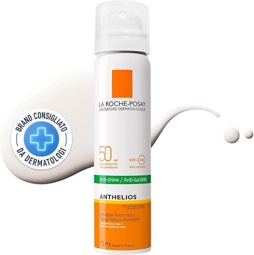 La roche-posay anthelios spf50 sunscreen face mist 75 ml - Image 1
