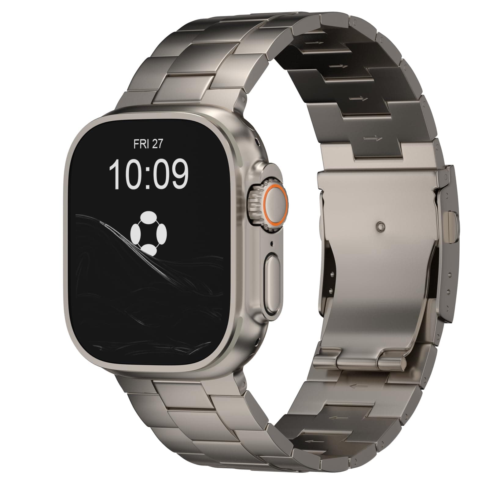 Titanium Band for Apple Watch ULTRA & ULTRA 2: 49mm Adjustable Magnetic Titanium Band for Apple Watch - Lightweight Magnetic Band for iWatch Apple Watch ULTRA 2 (49mm)