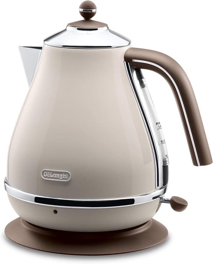 De'Longhi De'Longhi KBOV 2001 Kettle (1.7 L, Retro Style) One Size Beige