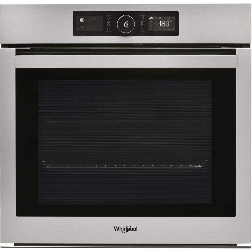 Whirlpool AKZ9629IX built-in pyrolysis oven - stainless steel pyrolysis oven - multifunction - rotating or pulsed heat - 73 litres - cold door (4 glass) - Energy class A+