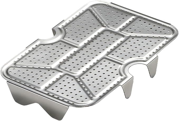 Stainless Steel Stand | Steam Rack | Round Steaming Stand | Space Saving Design with Foldable Legs for Easy Storage, Ideal for Pressure Cookers, Instant Pots, and Traditional Pots - Image 1