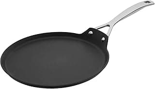Le Creuset LE CREUSET Crêpière en aluminium forgé 28 cm, Anthracite/Argenté,51106280010002