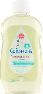 JOHNSON'S Baby, Cottontouch Kids & Newborn Oil with Real Cotton Fast Absorbing 300ml