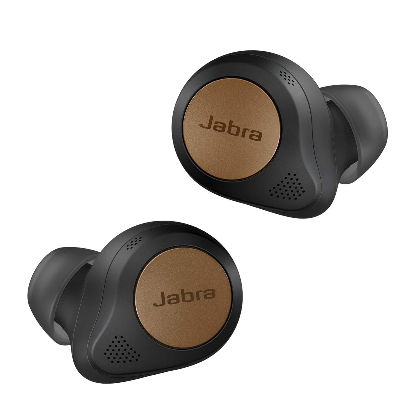 Jabra Elite 85t True Wireless Earbuds, Active Noise Cancelling Long Life and Powerful Earbuds - Wireless Charging Case - Copper Black, One Size