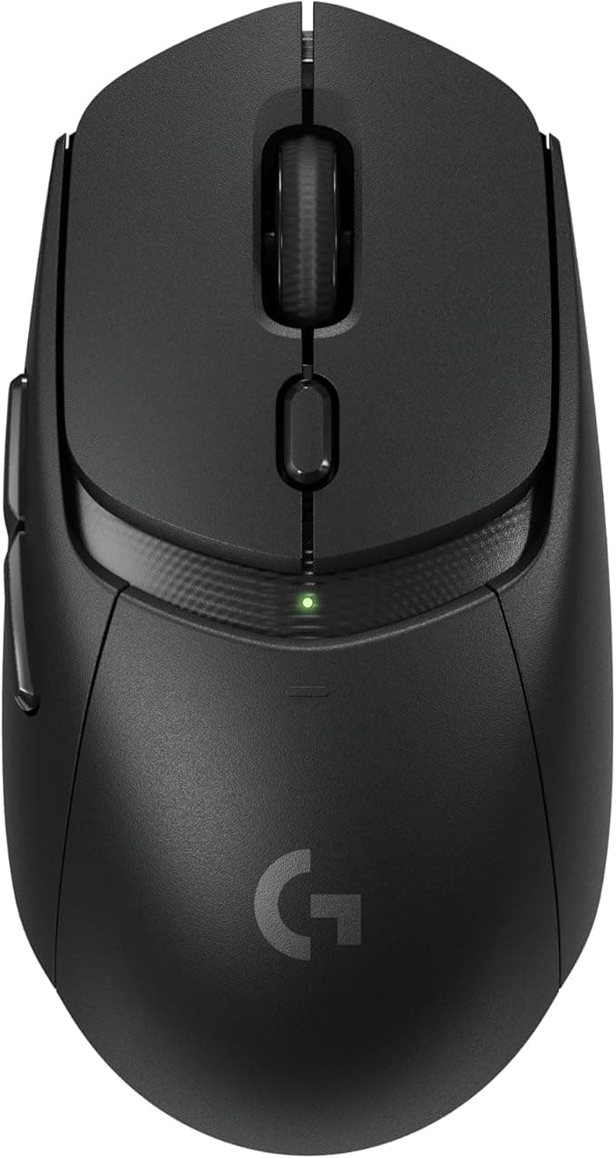 Logitech G G309 LIGHTSPEED Logitech Wireless Gaming Mouse, Lightweight, LIGHTFORCE Hybrid Switches, 25K HERO Sensor, >300 Hours Battery Life with AA Battery, 6 Programmable Buttons, PC/Mac - Black - Image 1
