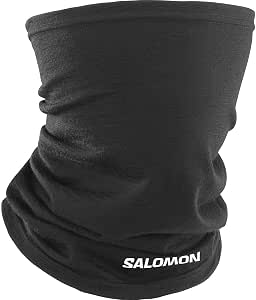 Salomon Merino Neck Gaiter Warm Neck Warmer for Running, Trail Running, Hiking, Outdoor Sports, Unisex