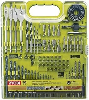 Coffret de 90 accessoires pour perceuse-visseuse RYOBI - RAKDD90