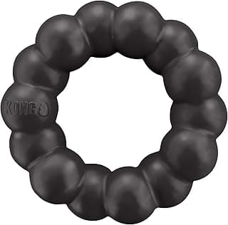 KONG Extreme Ring KONG Extreme Ring - Jouet en Caoutchouc Naturel Durable en Forme D'Anneau pour des Habitudes De Mastication Saines - pour Chiens XL