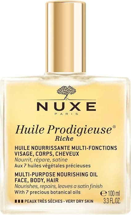 NUXE - Nourishing Multi-Use Dry Oil, Hydration and Softness for Skin and Hair (50mL) - Sold by Unit - Image 1