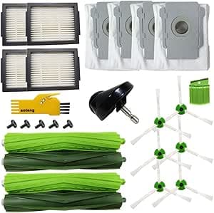 aotengou iRobot Roomba i7 Series Accessories Kit Replacement Parts for i7 i7 + i7 Plus i3 E5 E6 E7