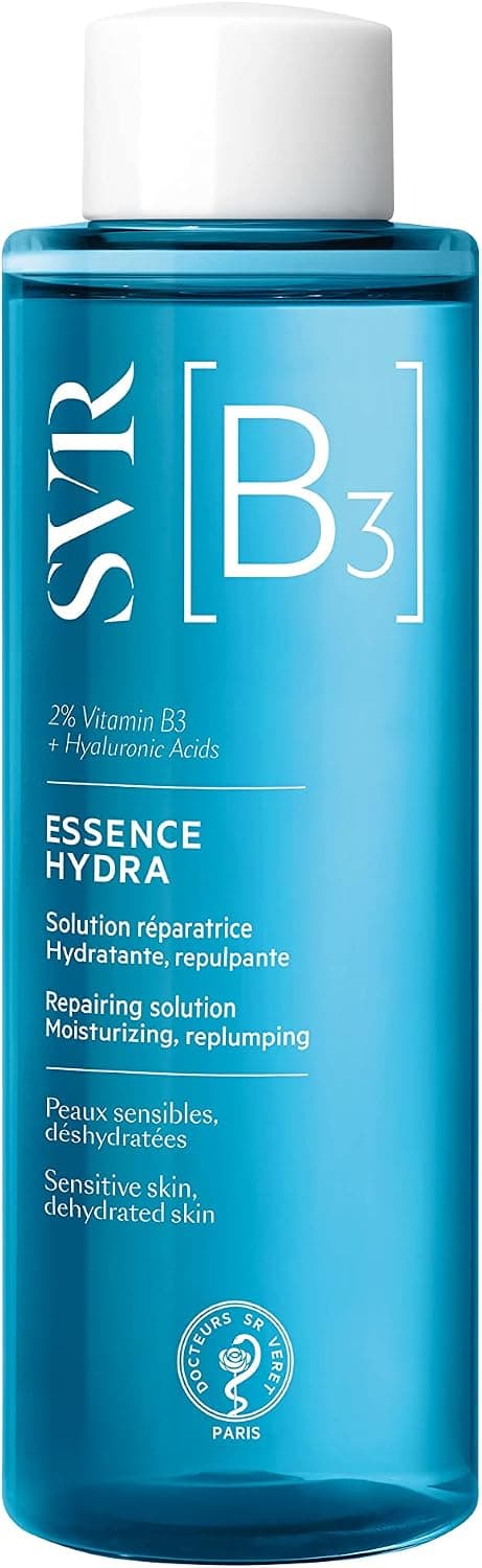 SVR – Essence Hydra [B3] – Lotion Pré-Soin Hydratante – Apaise, repulpe et renforce la barrière cutanée – Pour peaux sensibles et déshydratées – Niacinamide 2%, Acide Hyaluronique – 150 ml - Image 1