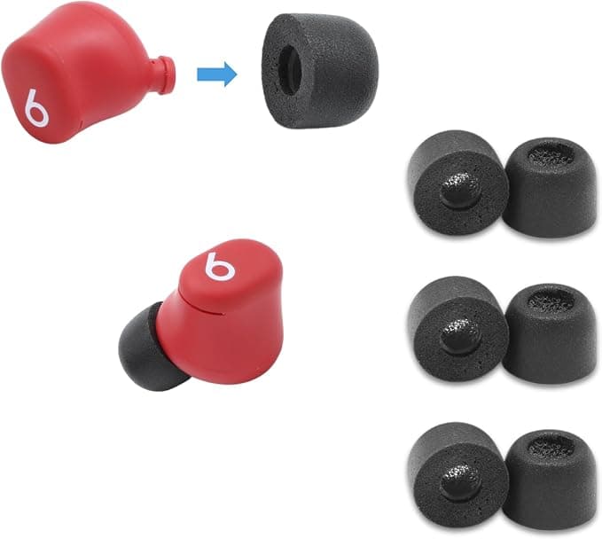 Comply TrueGrip Pro Premium Earbuds for Sony WF-1000x S/M/L - Black - Image 1