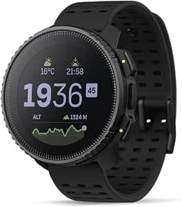 SUUNTO Vertical Men's Smart Watch, 95+ Sports, GPS Activity Tracker, Smart Health Care Smartwatch 24/7, Heart Rate Monitor, Altimeter, Barometer, Solar Charging Optional