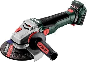 Metabo Cordless angle grinder WB 18 LTX BL 15-150 Quick (18 V, without battery, with Metabox 165, quick-release nut, discs Ø 150 mm) 601732840