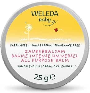 WELEDA - Calendula universal intense balm - Moisturizes and nourishes - For delicate skin of babies and young children - NATRUE - 25g