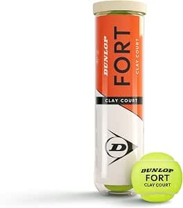 Dunlop Tennisball Fort Clay Court - Der Profi Auf dem Sandplatz