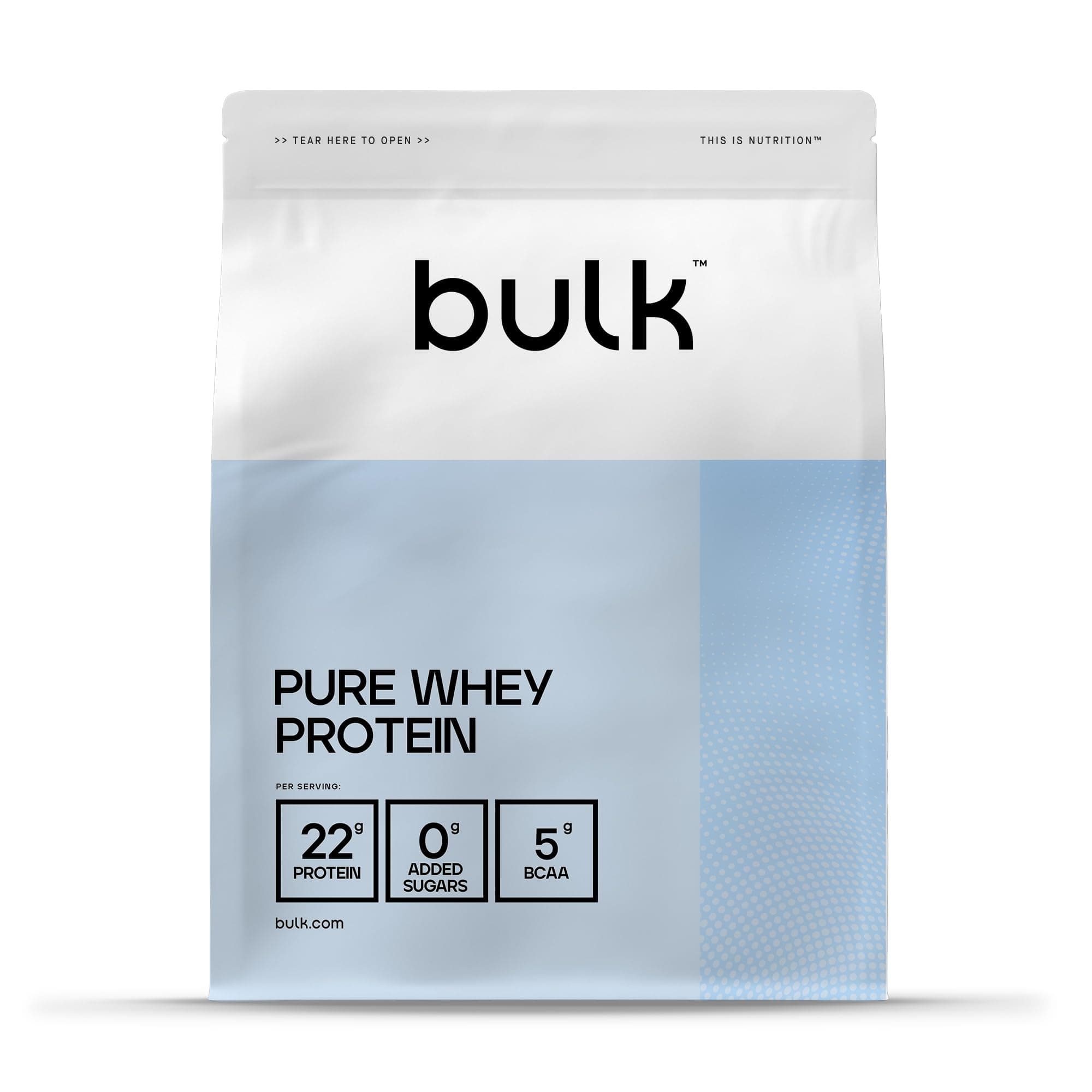 Bulk Pure Whey Protein Powder, Chocolate Cookies, 22g Protein and 5g BCAA Portion, Whey Shake, Low Sugar, Promotes Growth and Muscle Recovery, Easy Blend, 25kg - Image 10