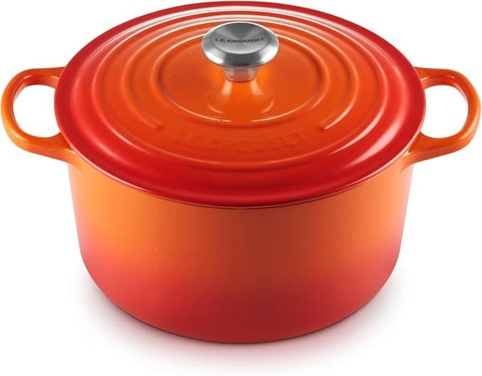 Le Creuset Signature 21195260902430 Enamelled Cast Iron Casserole Dish 26 cm 6.3L Volcanic - Image 1