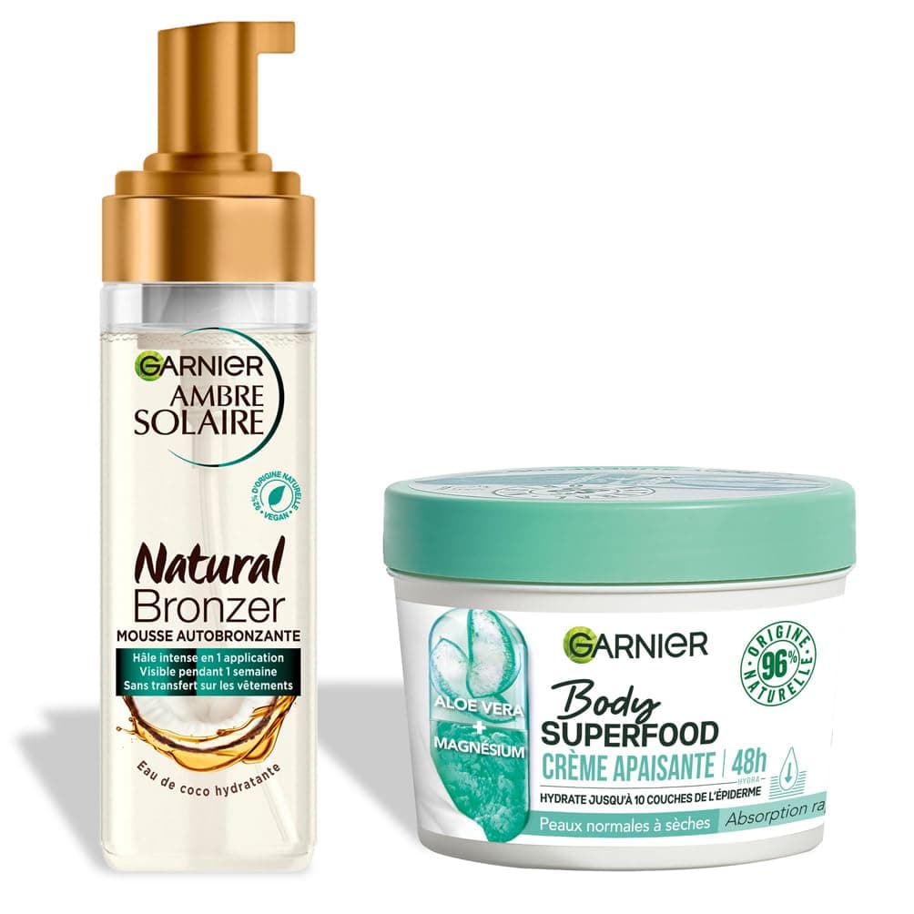 Garnier Skin Active - Lot De 3 Masques Tissu - Hydratation, Éclat & Anti-Fatigue - Glycérine, Menthol, Acide Hyaluronique & Vitamine C - Vegan & Cruelty Free - 2 Masques Visage & Patchs Yeux - Image 9