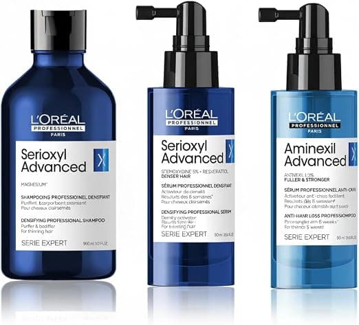 L'OREAL PROFESSIONNEL - Cheveux Clairesemés & En Perte de Densité - Serioxyl Advanced - Multiplie & Régénère la Masse de Cheveux dès 6 semaines - Image 1