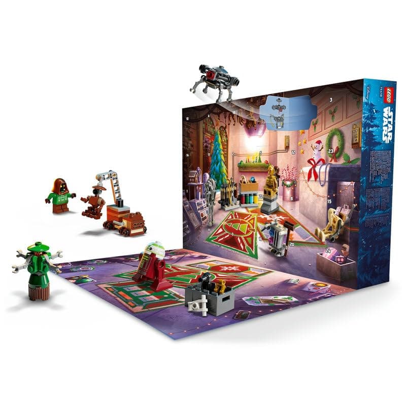 75418 LEGO Star Wars Advent Calendar 2025 & 30708 Millennium Falcon Miniature Model - Image 4