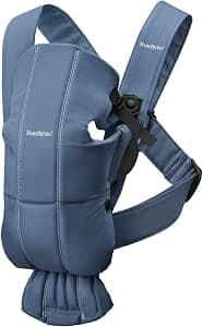 BabyBjörn Baby Carrier Mini, Woven, Indigo blue