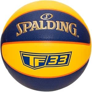 Spalding Unisex Adult Basketballs, Yellow, 6