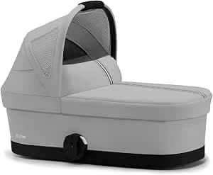CYBEX COT S Gold Carrycot for CYBEX AVI Spin and Eezy S Twist +2 from birth to approx. 6 months (max. 9 kg), fog grey