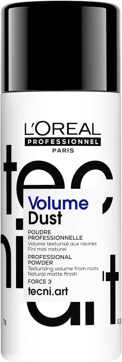 L'Oreal PROFESSIONNEL Dust Tecni Art Volume Styling Powder - Volume, Fixation & Texture - Natural Matte Finish - For Men and Women - Residue-Free - All Hair Types - 7 g - Image 1