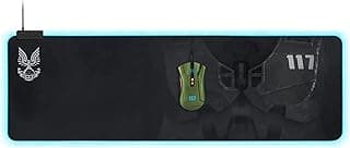 Razer Razer Goliathus Extended Chroma - Tapis de Souris Gaming XXL Extra Large et Doux avec éclairage RGB (Support de câble, Surface en Tissu, Bord matelassé) Halo Infinite Ed.