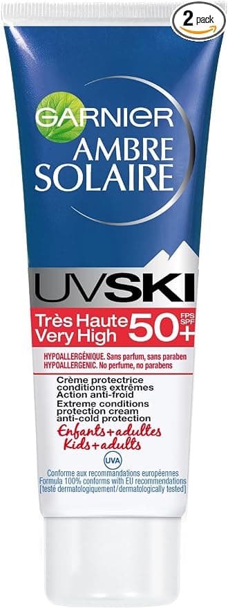 Garnier Ambre Solaire UV SKI Crème Protectrice FPS 50+ Conditions Extrêmes - 30ML - Image 4