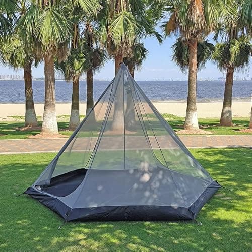 Indiana Camping Tent 4 Person Waterproof Teepee Tent Ultralight Trekking Family Tent - Image 4