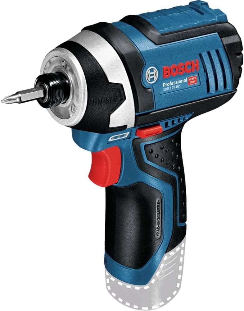 Bosch Professional 12V System visseuse à chocs sans-fil GDR 12V-105 (avec calage L-BOXX)