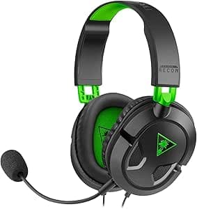 Turtle Beach Recon 50X Casque Gaming w/ 3.5mm Connexion pour Xbox Series X, Xbox Series S et Xbox One, PS5, PS4, PS4 Pro, PC et Appareils Mobiles avec prise 3,5 mm