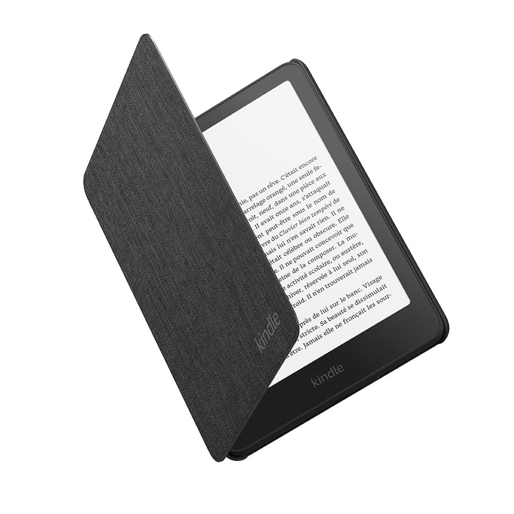 All-new Amazon Kindle Paperwhite and Amazon Kindle Colorsoft Signature Edition Case, Lightweight and Water-Safe, Foldable Protective Cover – Fabric