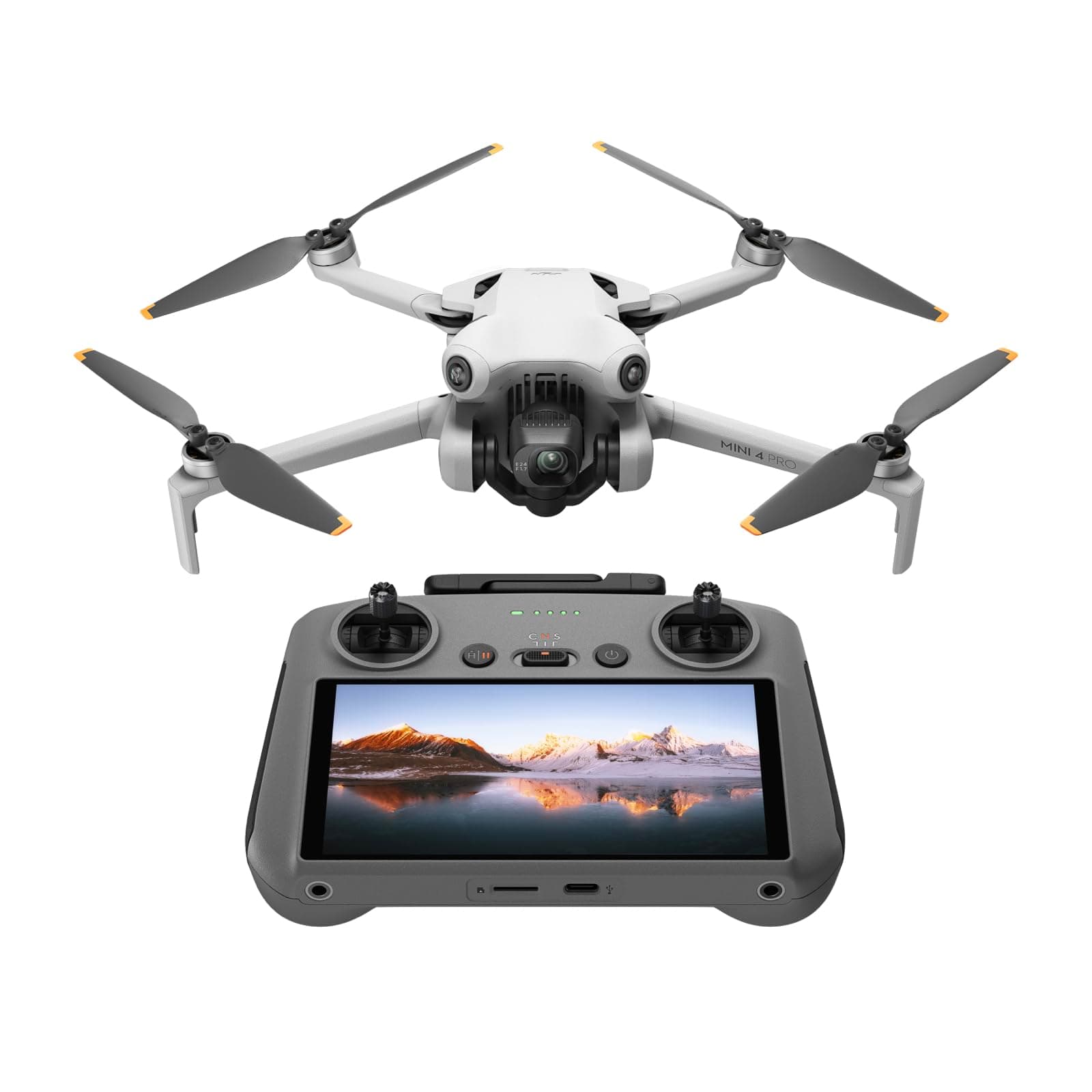 DJI Mini 4 Pro (DJI RC 2), Foldable Mini Drone with 4K Camera for Adults, Under 0.549 lb/249g, Flight Time 34min, 20km Video Transmission, Omnidirectional Detection, C0 - Image 1