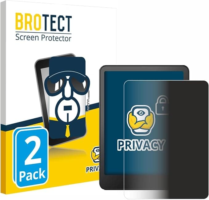 brotect (2 Pieces Anti-Spy Protection for Amazon Kindle Colorsoft [Anti-Spy, Privacy Film, Privacy Screen, Blue Light Filter] - Image 1
