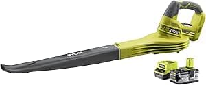 Ryobi - Leaf blower One+ 18V Li-Ion 4.0Ah 245 km/h - RBL1820S40F