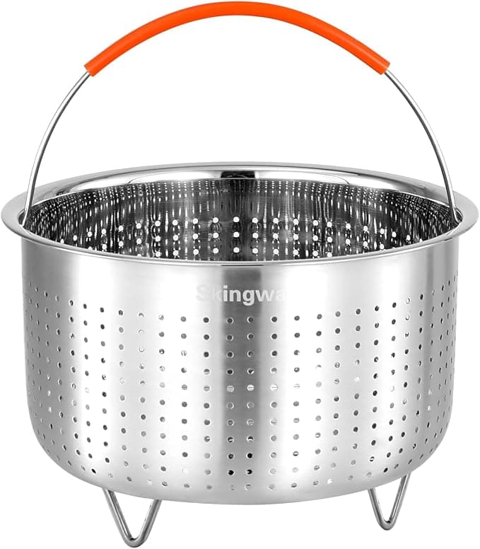 Stainless Steel Steamer Basket for Instant Pot Pots (3 Litre) - Image 1