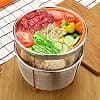 Stainless Steel Steamer Basket For Instant Pot Steamer Basket With Handle Silicone Steamer Basket For Cooking Vegetables And Food, Pressure Cooker Accessories - Image 5