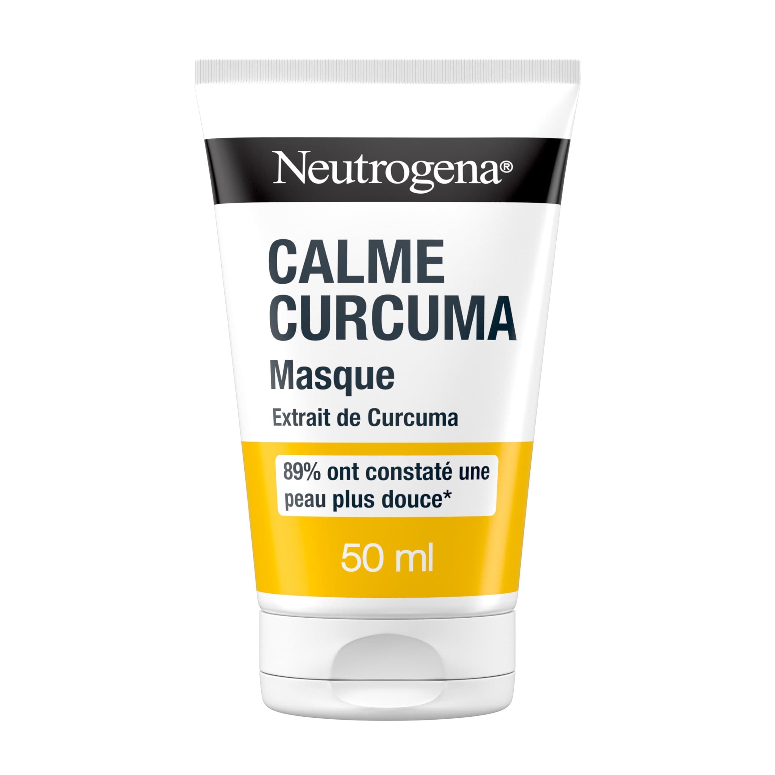 Neutrogena – Masque Calme Curcuma (tube de 50 ml) – Masque pour le visage à l'extrait de curcuma – 89% ont constaté une peau plus douce* - Image 9