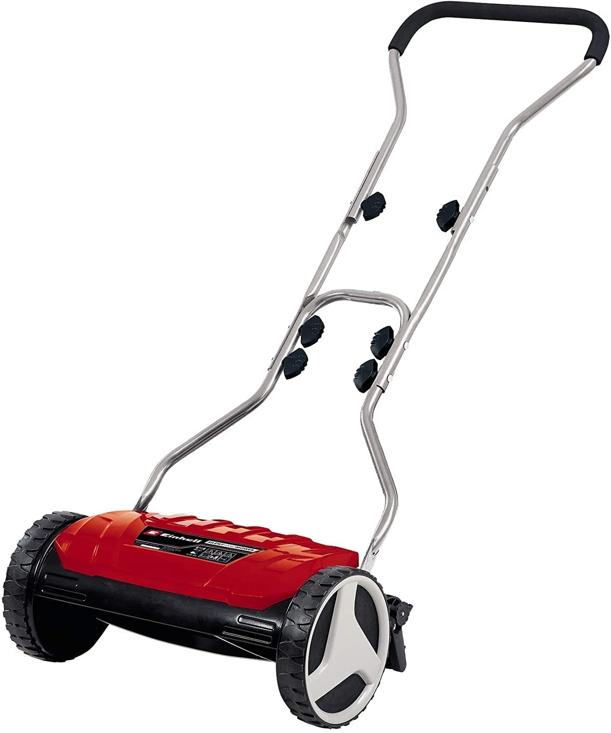 Einhell Tondeuse à Gazon Manuelle GC-HM 38 S-F (Jusqu’à 250 m², réglage de la Hauteur de Coupe sur 4 Niveaux de 13 à 38 mm) - Image 3