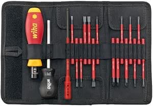 Wiha Torque Vario-S Torque Screwdriver Torque Vario-S 0.8 - 5.0 Nm with 15 slimVario bits (36791)