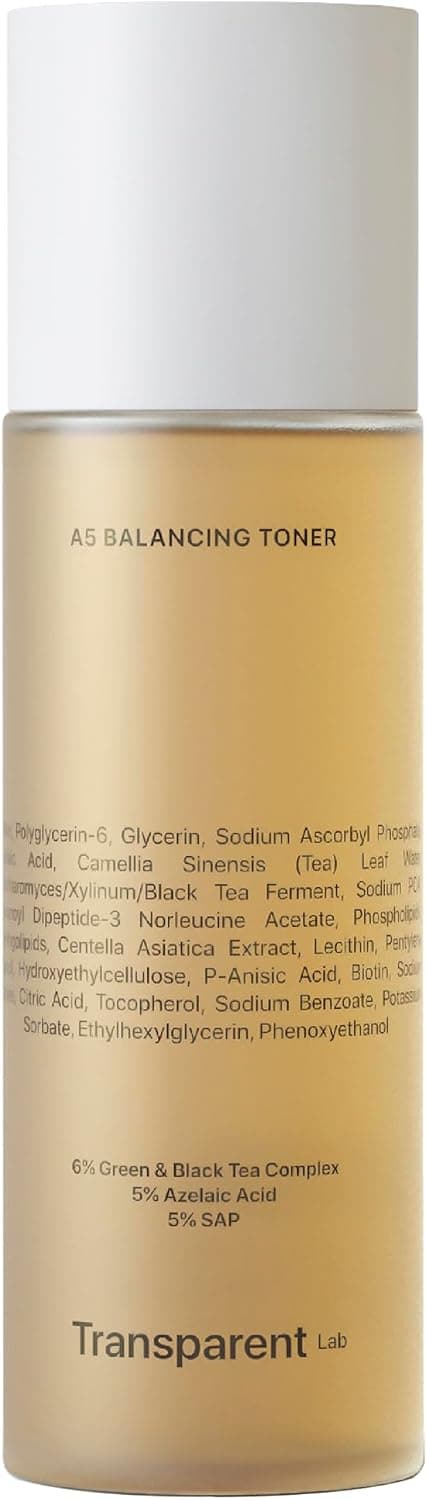 TRANSPARENT LAB A5 Balancing Toner - Anti-Oxidant & Purifying Toner