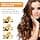 Long-Lasting Styling Moroccan Volume Moisturizing Elasticity, Moroccan Oil Curl Defining Cream, Moisture Styling Elastin, Bright Hair Frizz-free Serum (2 Pcs) - Image 3