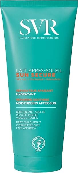 SVR - Sun Secure Crackling Milk SPF50+ - Invisible Moisturizing Sun Milk – Very High UVA, UVB, Visible Light & Infrared Protection – Sensitive Skin – Niacinamide, Vitamin E – 200 ml - Image 1