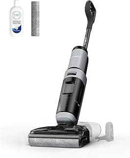 Floor One i5 Stretch Cordless Vacuum Cleaner, 20 kPa, Flat 180°, Two-Edge Cleaning, 30 Min Autonomy, Self-Cleaning, Perfect for Sticky Dirt and Pet Hair